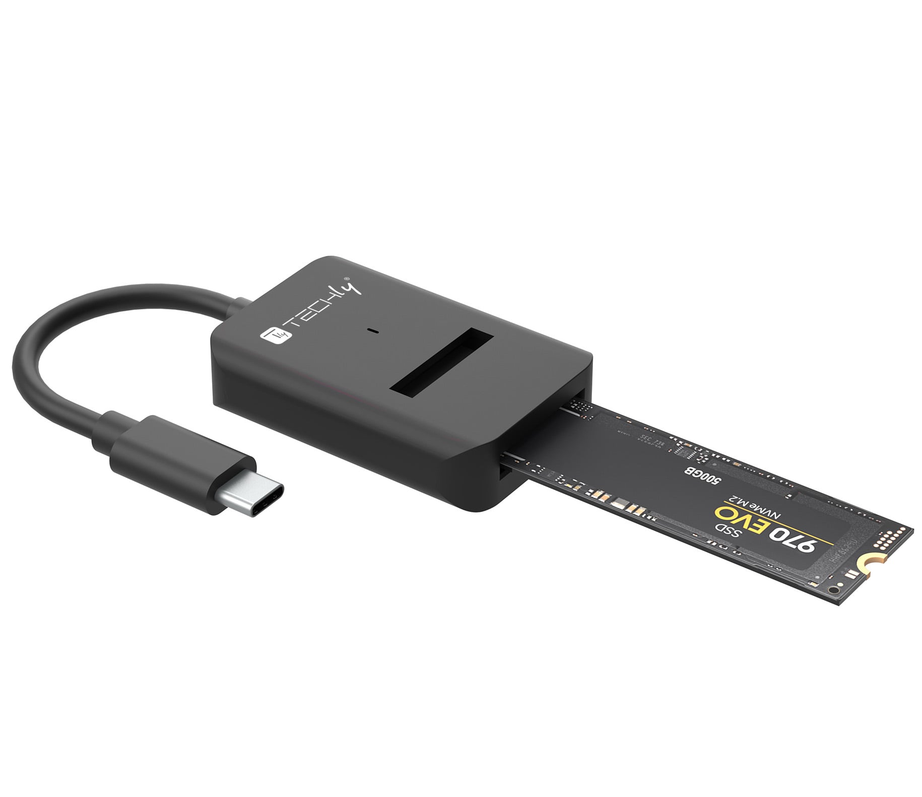 Adattatore SSD da USB-C™ a NVMe/SATA M.2 - Immagine 1