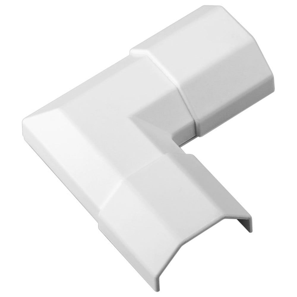 Connettore Angolare per Canalina di Cablaggio 33mm Bianco - Immagine 1