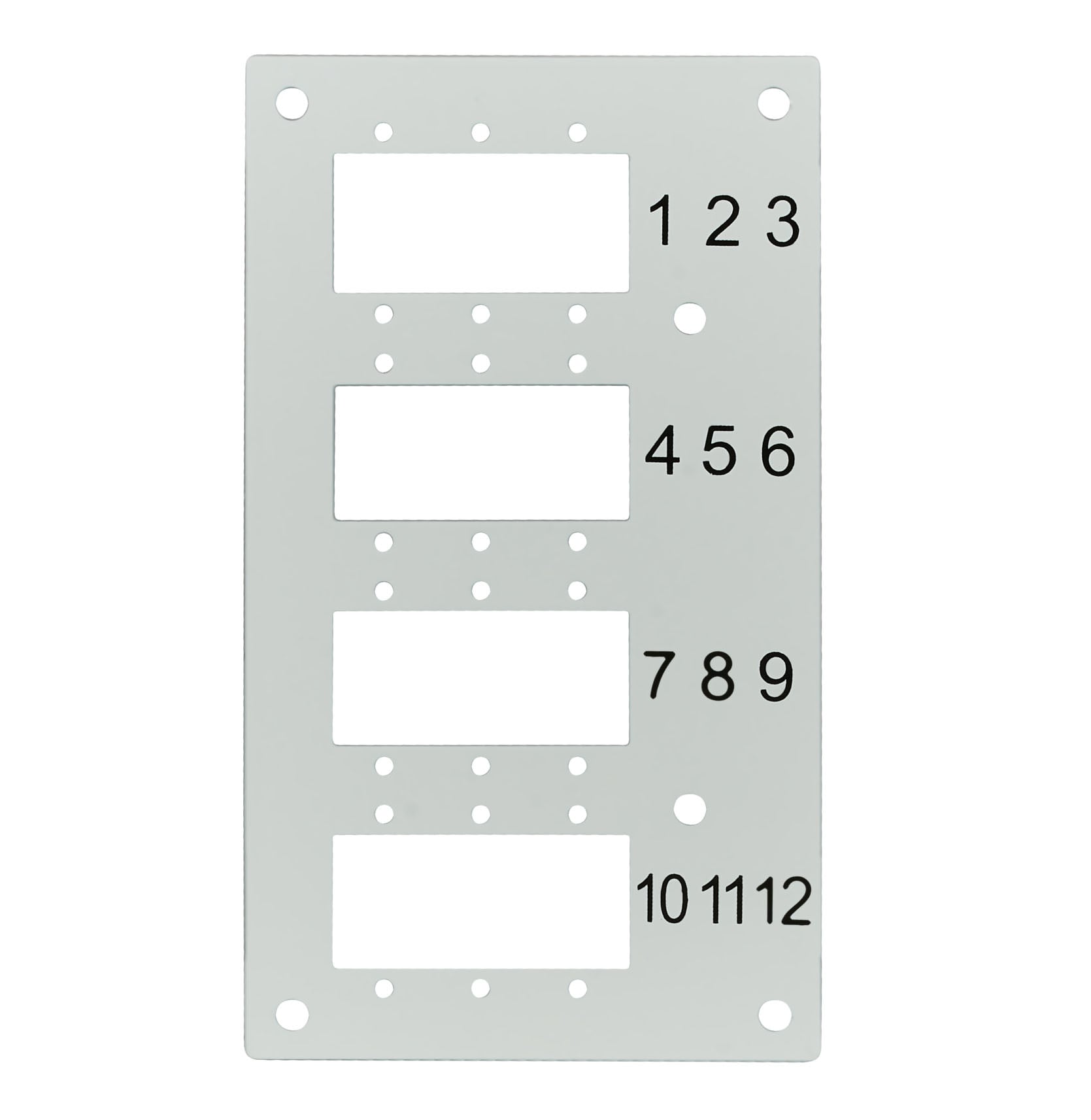 Pannello Frontale 12 Connessioni SC-Simplex LC-Duplex per Box Ottico - Immagine 1
