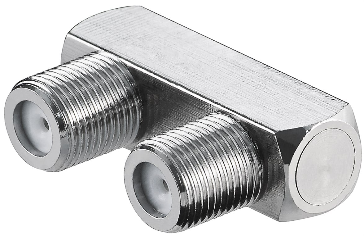 Connettore Coassiale F a U, F/F - Immagine 1