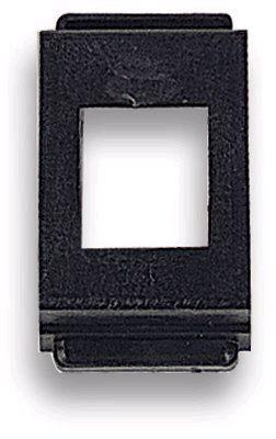 Adattatore Frutti RJ45 per Placca Ticino Living Nero - Immagine 1