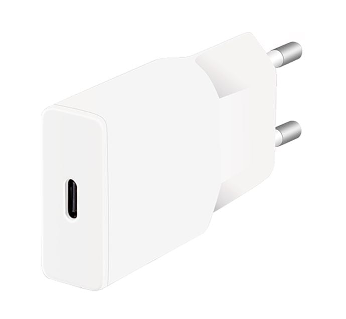 Caricatore Alimentatore GaN USB-C™ (PD) da Muro 30W Bianco