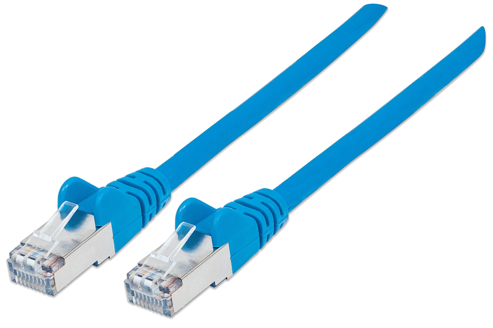 Cavo Patch Cat.7 Plug RJ45 6A S/FTP LSZH 5m Blu - Immagine 1
