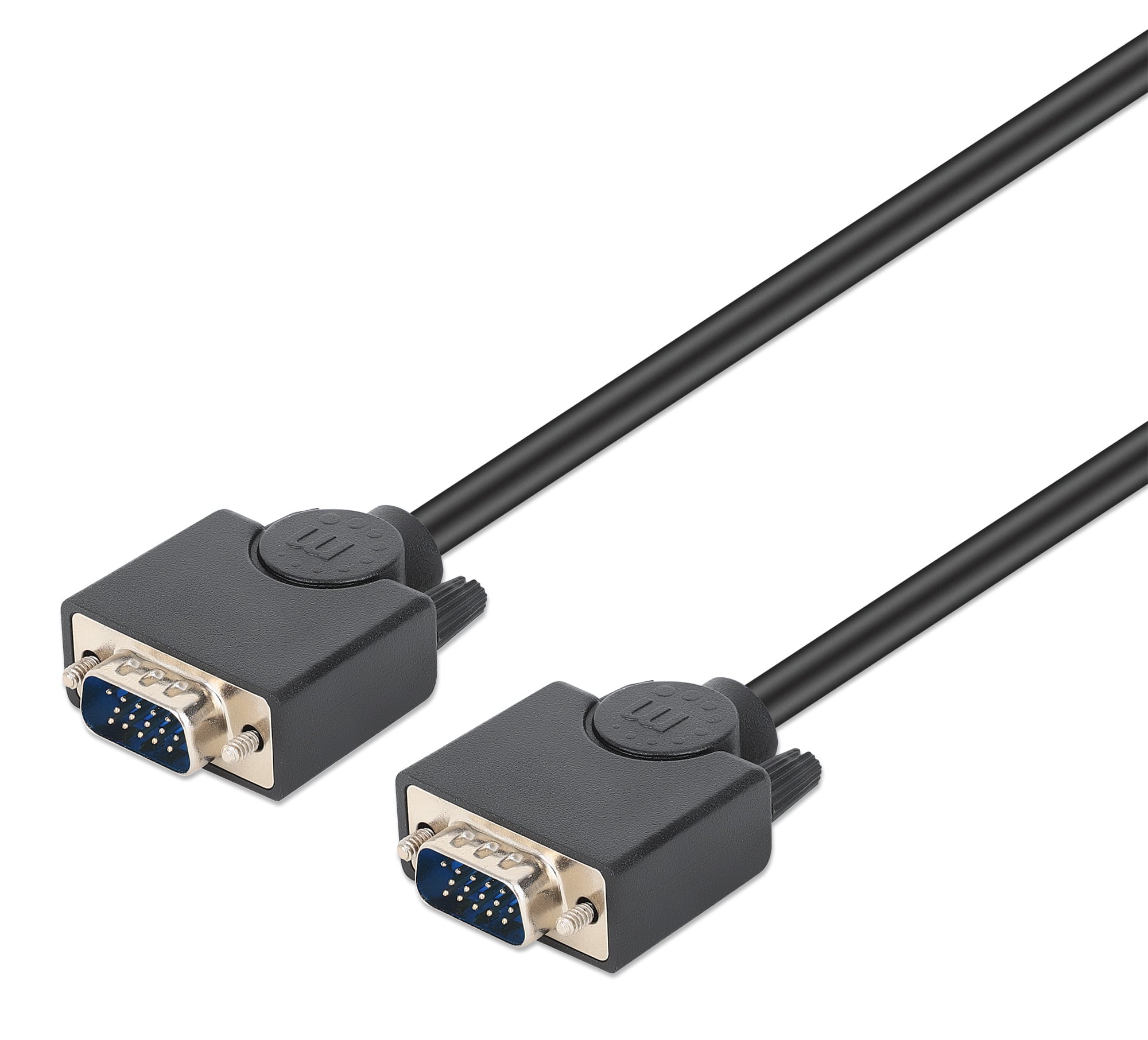 Cavo monitor SVGA standard M/M 3,0 mt NERO - Immagine 1