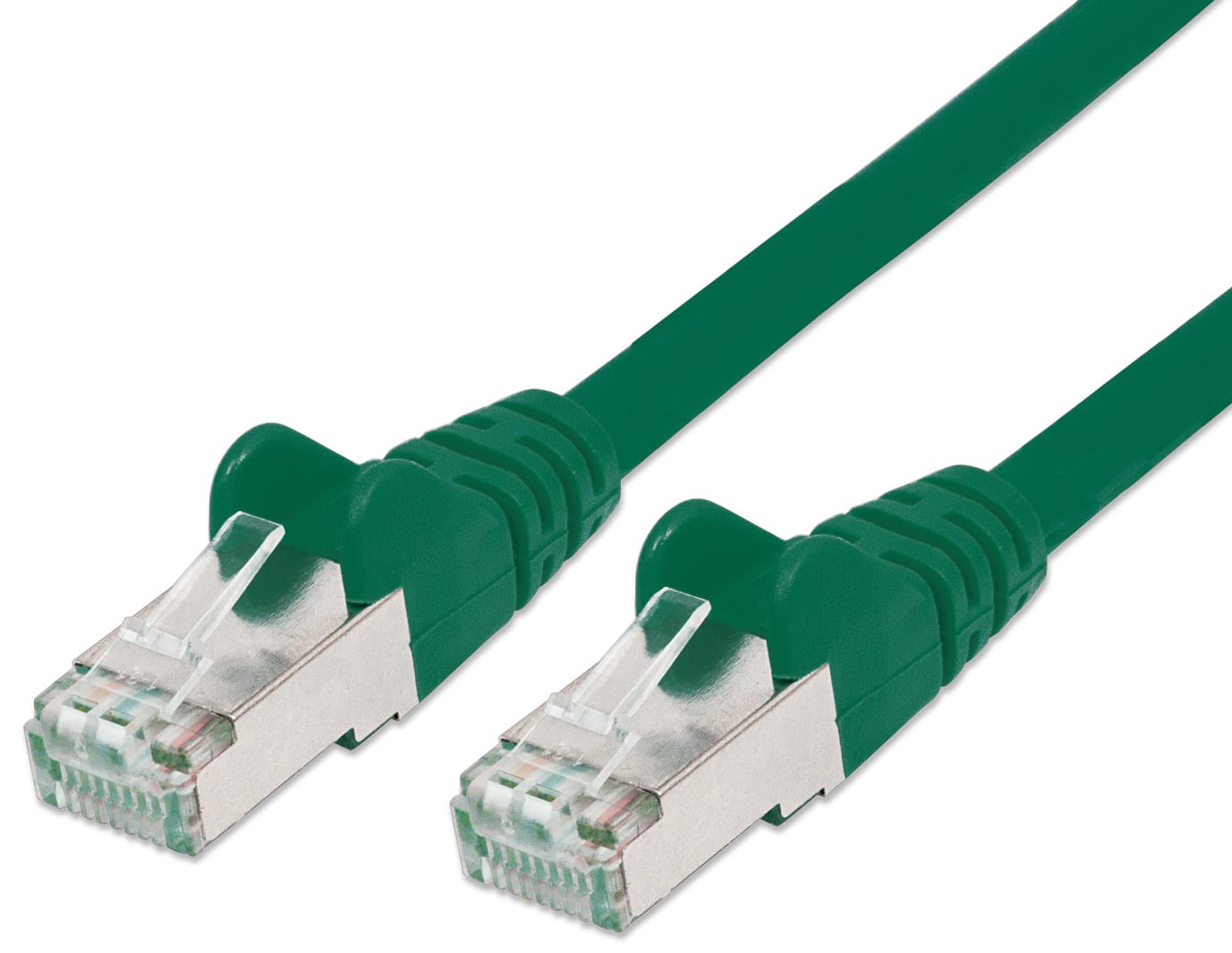 Cavo di rete Patch in rame Cat. 6 Verde SFTP LSZH 10m - Immagine 1