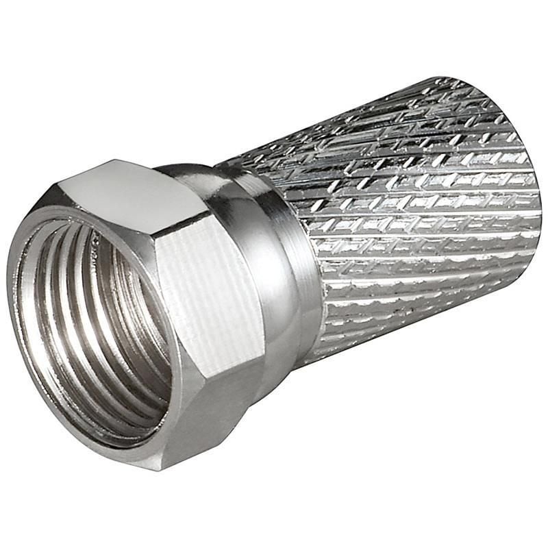 Connettore F per Cavo Antenna Diametro 7 mm - Immagine 1