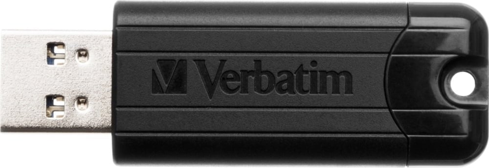 Memoria USB 3.0 PinStripe da 64Gb Colore Nero - Immagine 1