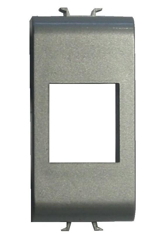 Adattatore Frutti RJ45 per Gewiss Serie Chorus Titanio - Immagine 1