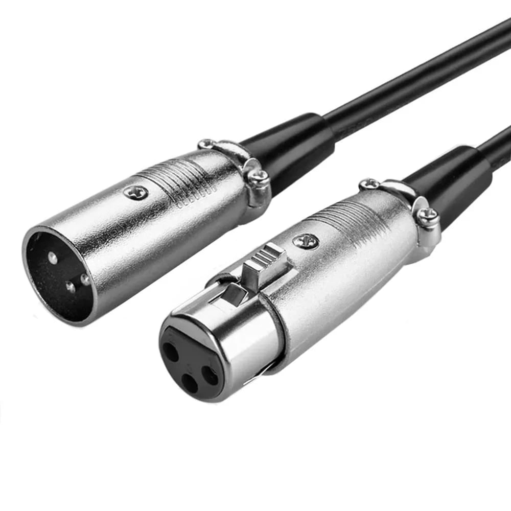 Cavo prolunga XLR Cannon 2 mt. col. Nero - Immagine 1