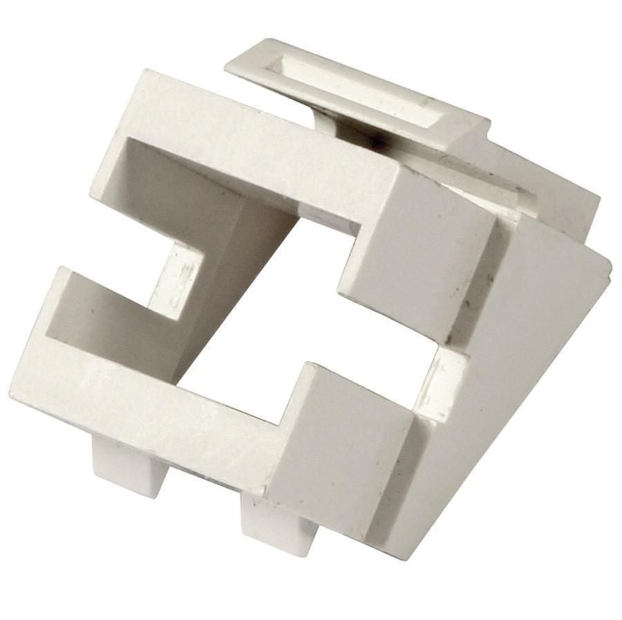 Adattatore Keystone SC/LC Simplex Bianco - Immagine 1