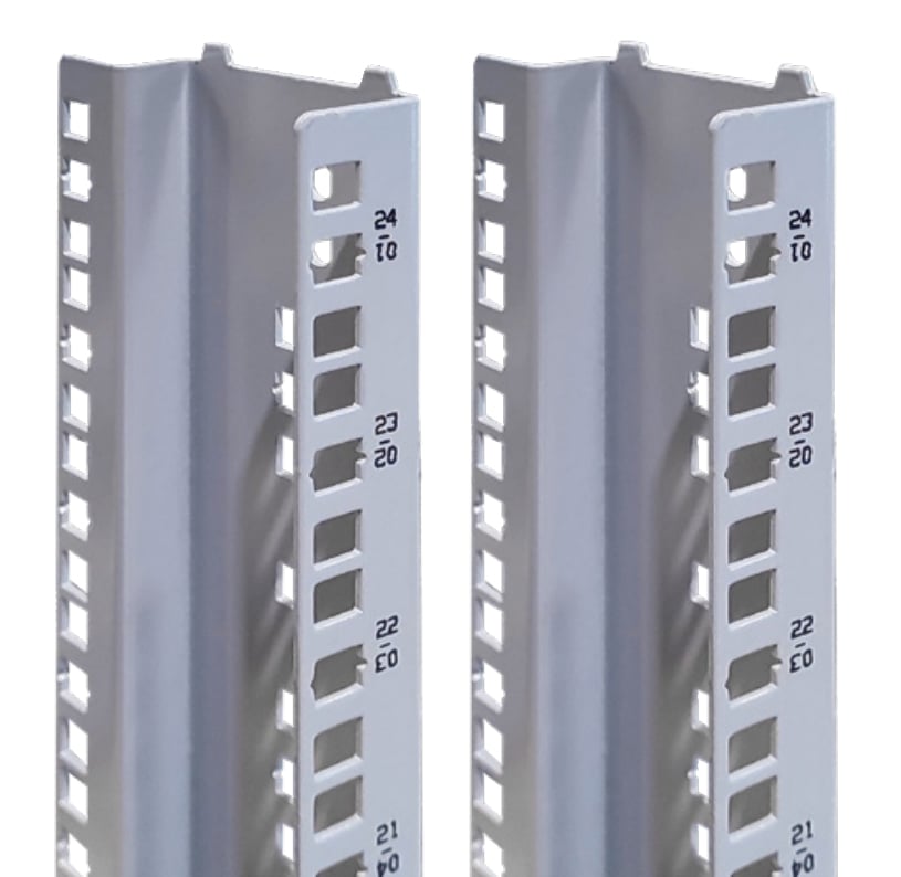 Staffe Montanti per Rack 19'' 27U - Immagine 1