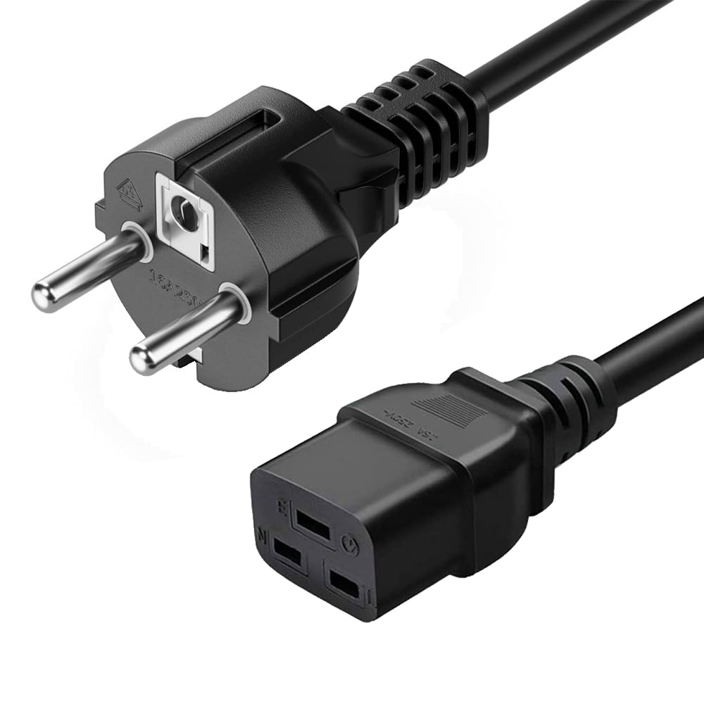 Cavo Alimentazione C19 a Schuko 2,5m - Immagine 1