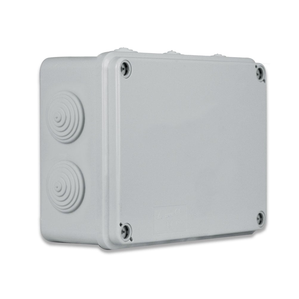 Scatola Rettangolare IP65 di Derivazione da Pareti con Passacavi 150x110 - Immagine 1