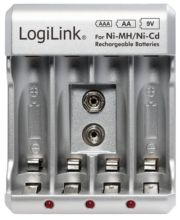 Caricabatterie per AA / AAA / 9V Ni-MH / Ni-Cd - Immagine 1