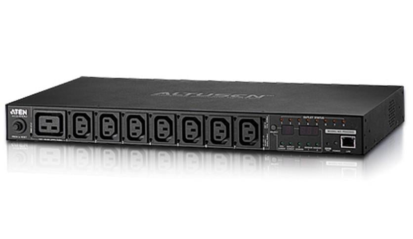 Multipresa Rack PDU 7xC13+C19 Misurazione PDU, Controllo Presa PE6208GB - Immagine 1