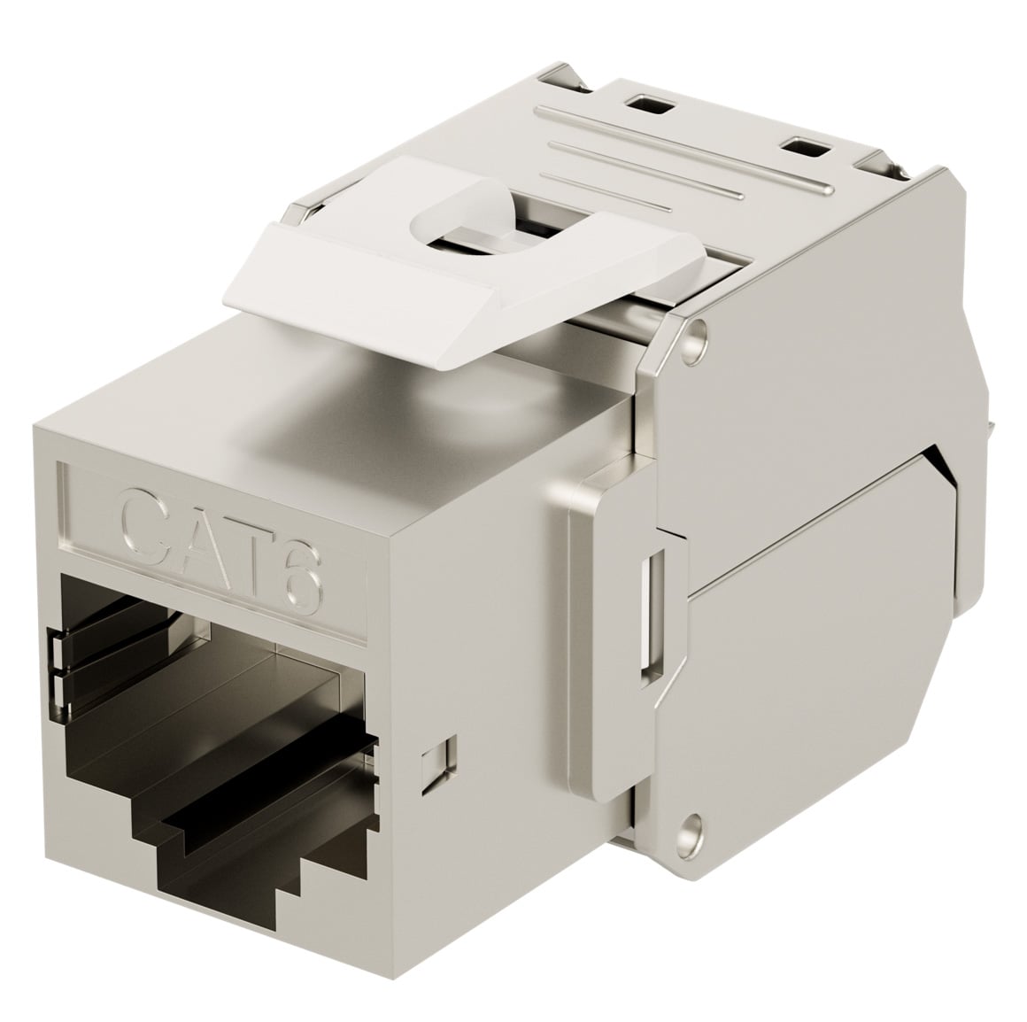 Frutto Keystone RJ45 Cat.6 STP Tooless - Immagine 1