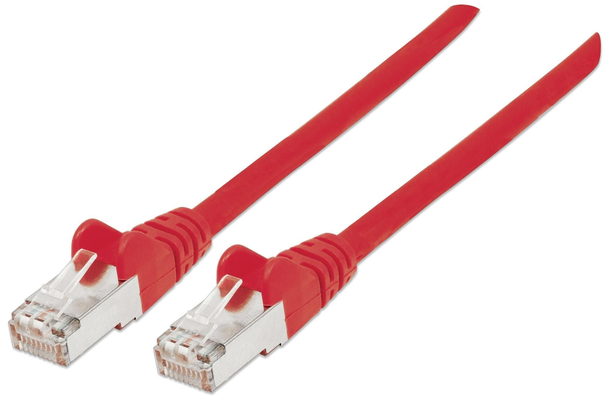 Cavo di rete Patch in rame Cat. 6A Rosso SFTP 1 mt - Immagine 1
