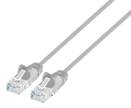 Cavo patch di rete Cat6 UTP Slim  3 m grigio - Immagine 1