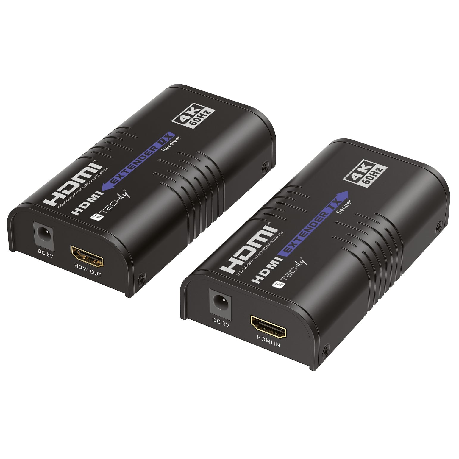 Extender HDMI over IP 4K@60Hz su Cavo Cat.6 fino a 120m - Immagine 1