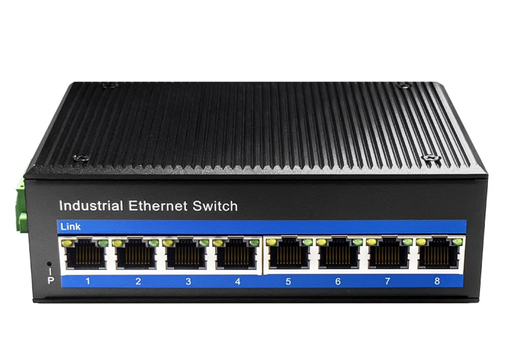 Switch Industriale Gigabit 8 Porte, IG1008 - Immagine 1