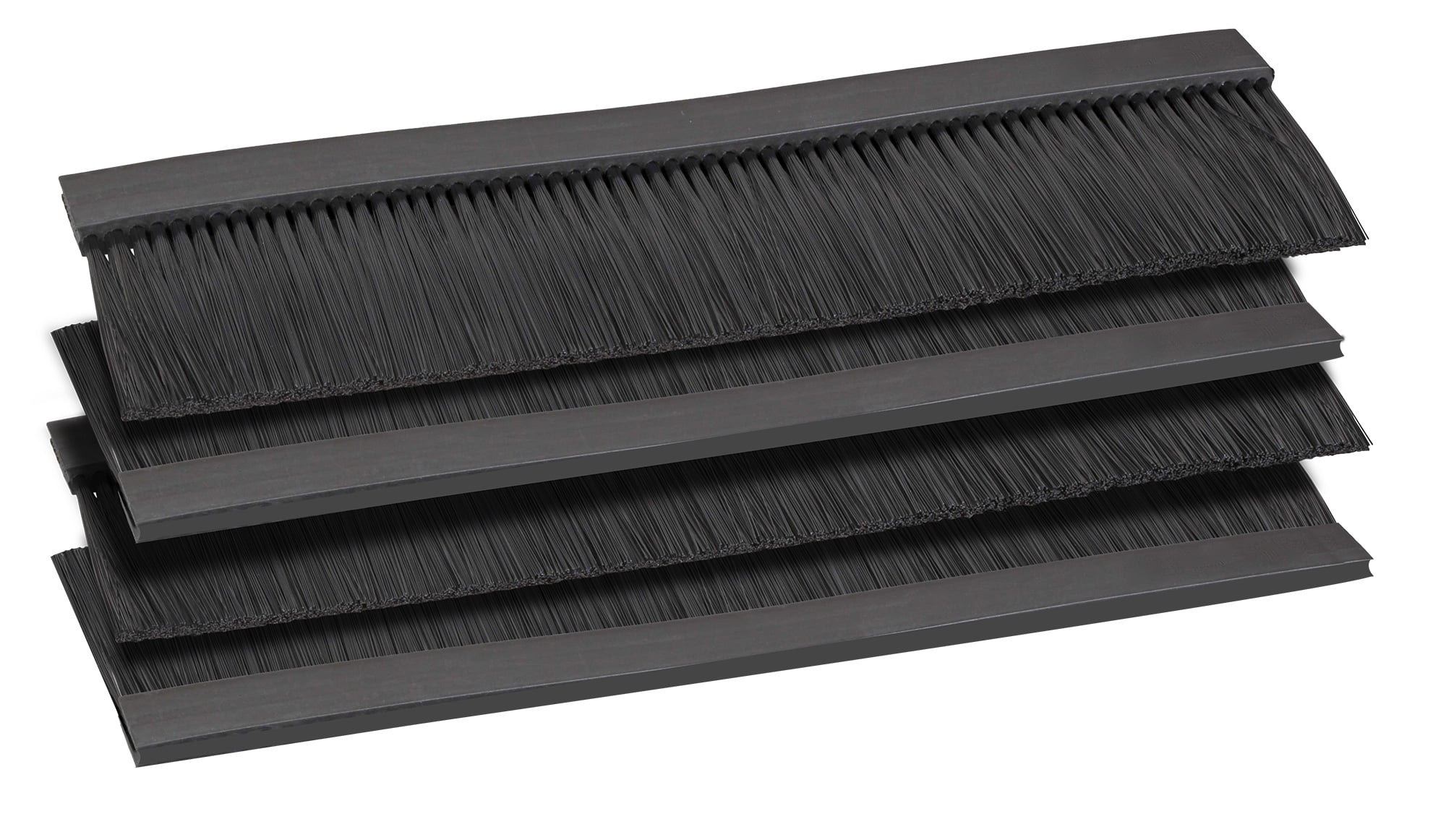 Quattro Spazzole Ingresso Cavi per Armadio Rack 271 mm - Immagine 1