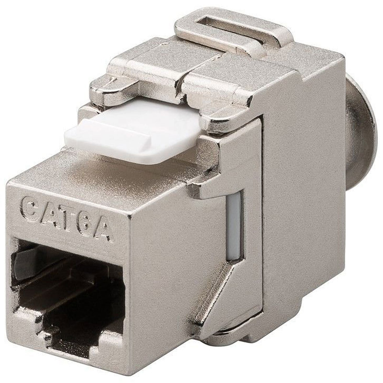 Frutto Keystone RJ45 Cat.6A STP Tooless - Immagine 1