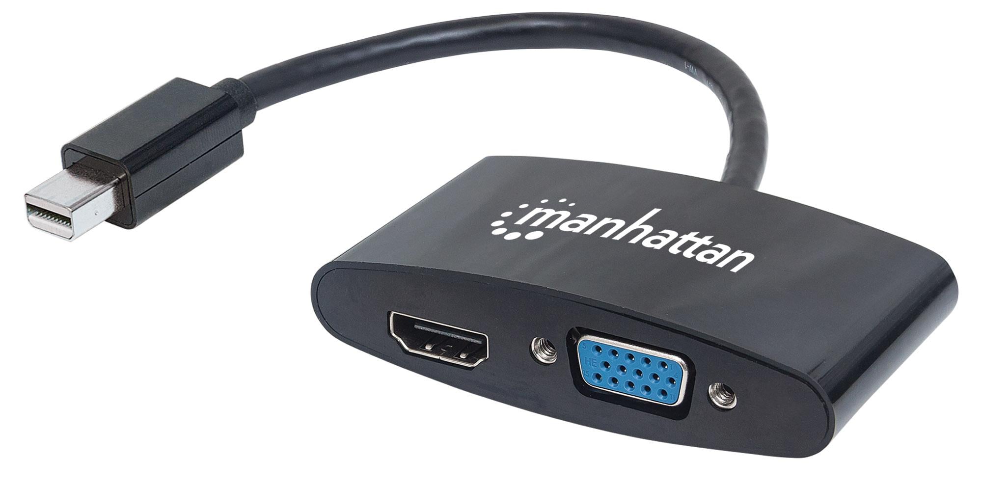 Adattatore Mini DisplayPort 2-in-1 4K HDMI VGA - Immagine 1