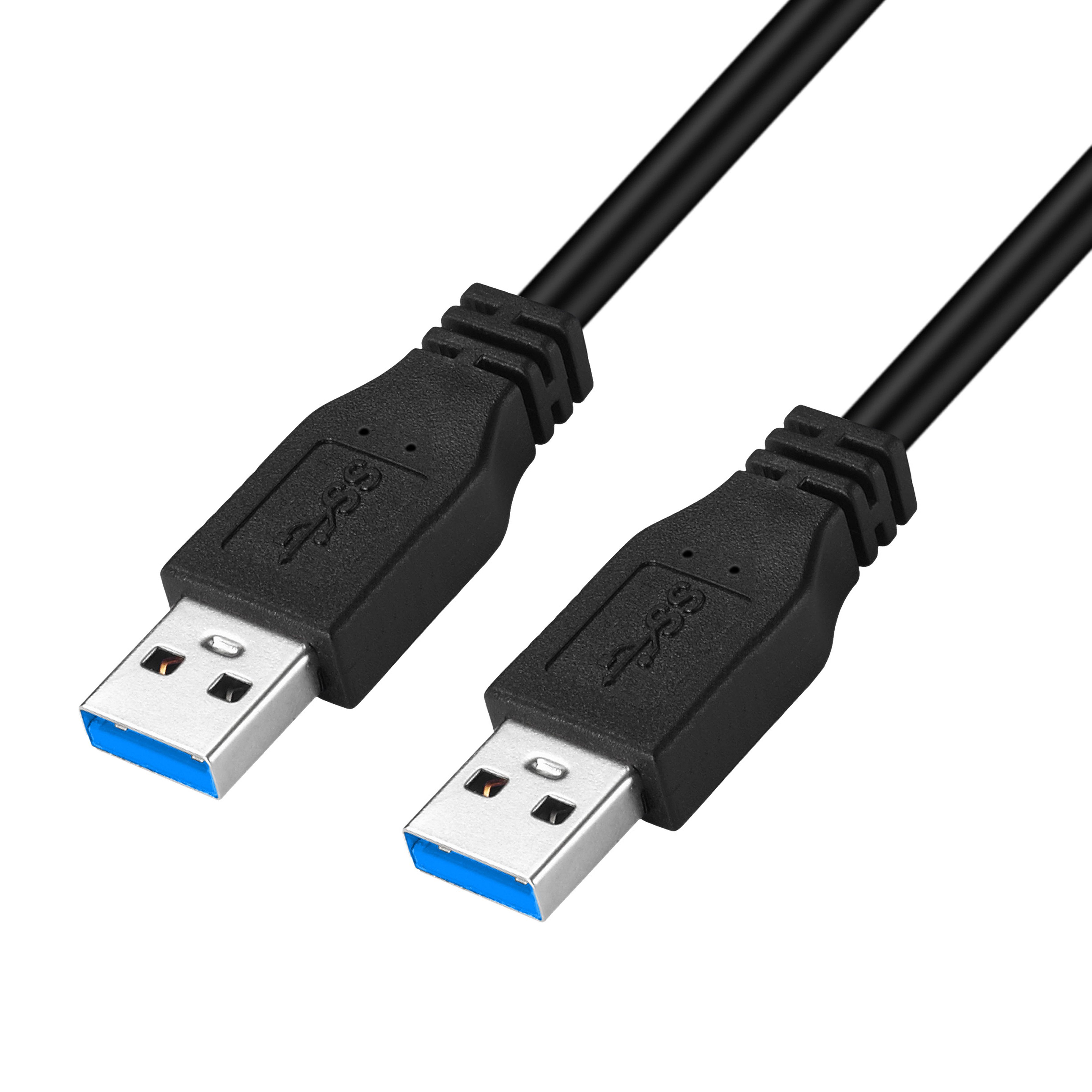 Cavo USB 3.2 A maschio/A maschio 0,5 m Nero - Immagine 1
