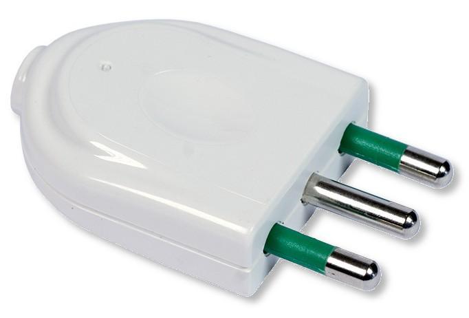 Spina 2P+T 16A Bianco - Immagine 1