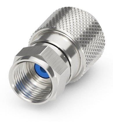 Confezione 10 Adattatori F per Cavi Diametro 6,8/7mm - Immagine 1