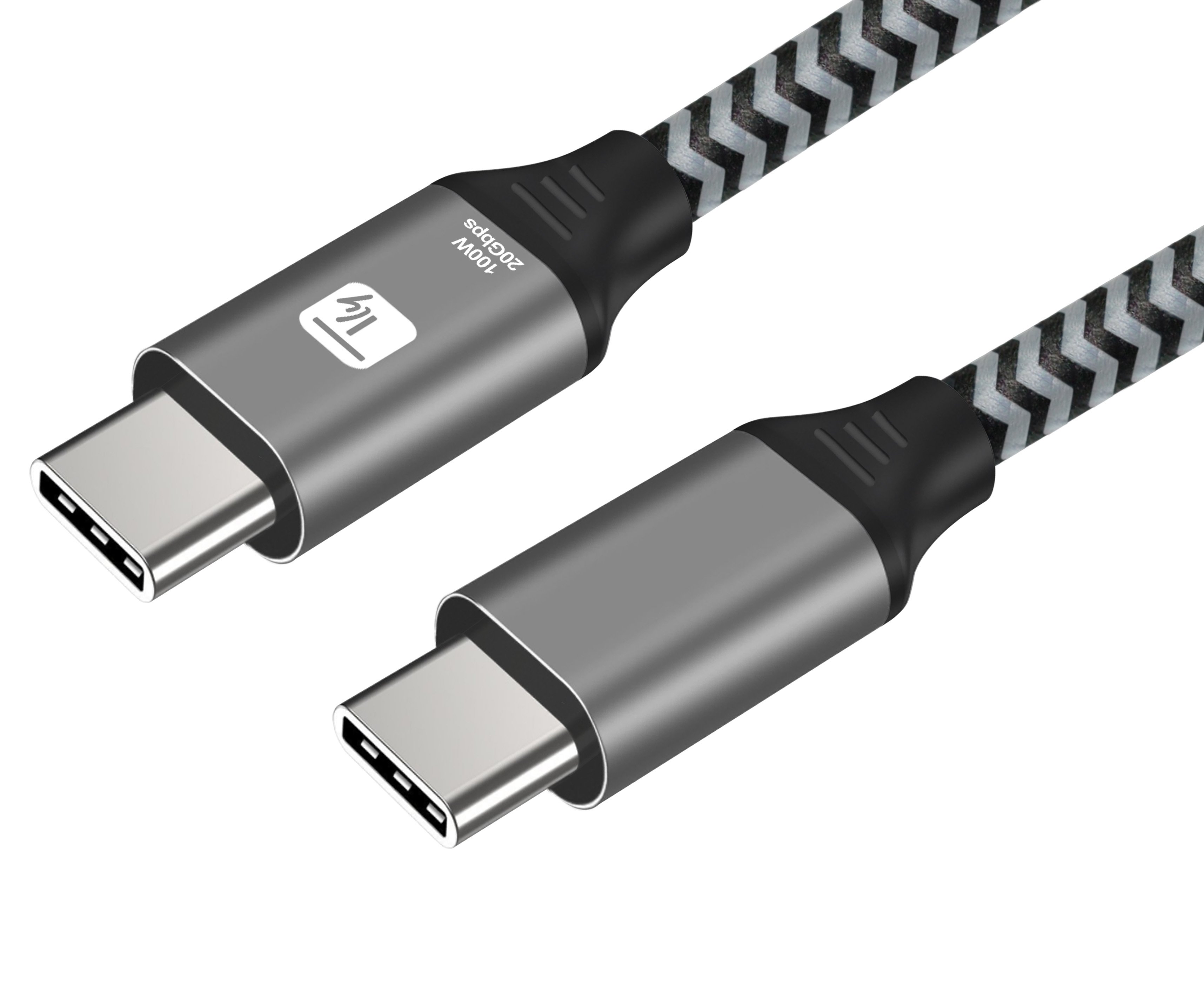Seadream Adattatore Da USB C A Mini USB – Connettore Angolare Femmina Tipo-C A Maschio Mini-B, Ricarica E Sincro Dati - 5