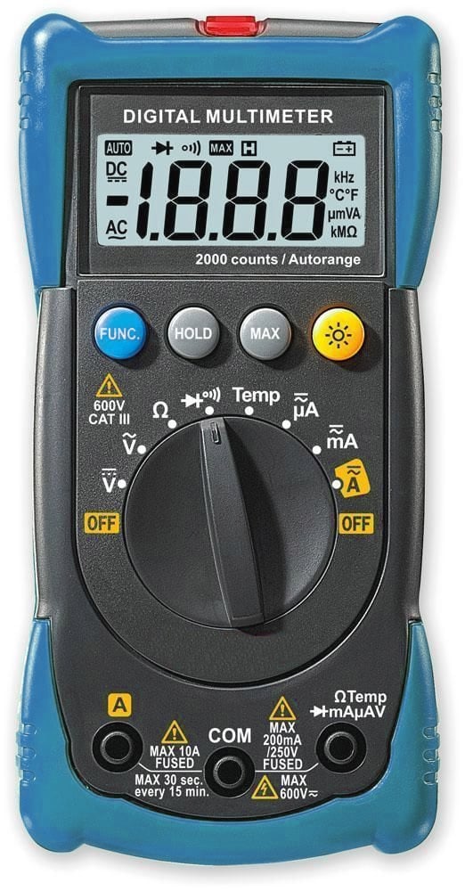 Multimetro Digitale Autorange 2000 Counts, C-LOGIC 560 - Immagine 1