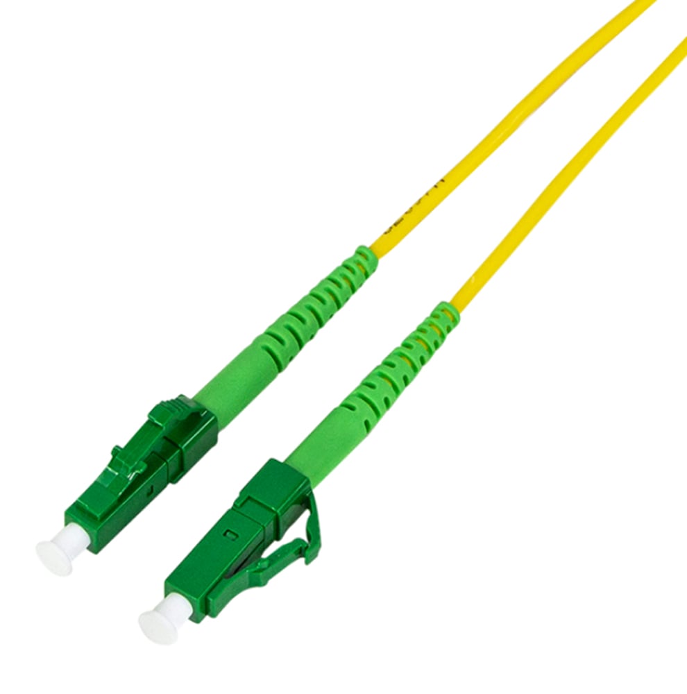 Cavo Fibra Ottica Monomodale OS2 LC/APC LC/APC 9/125 1 m - Immagine 1
