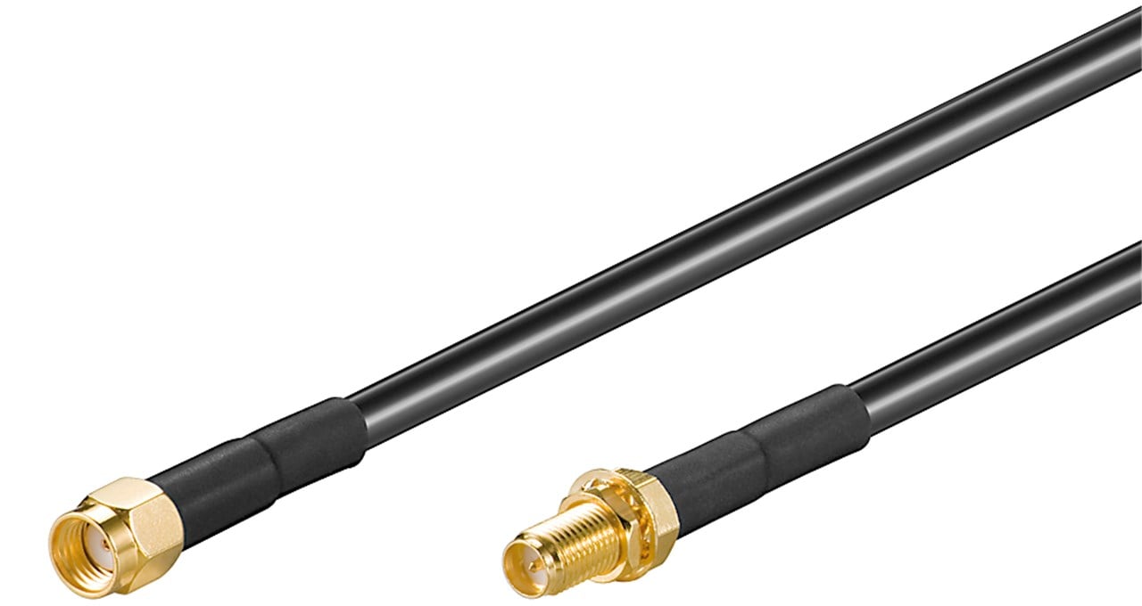 Cavo antenna RP-SMA M/F 2 mt - Immagine 1