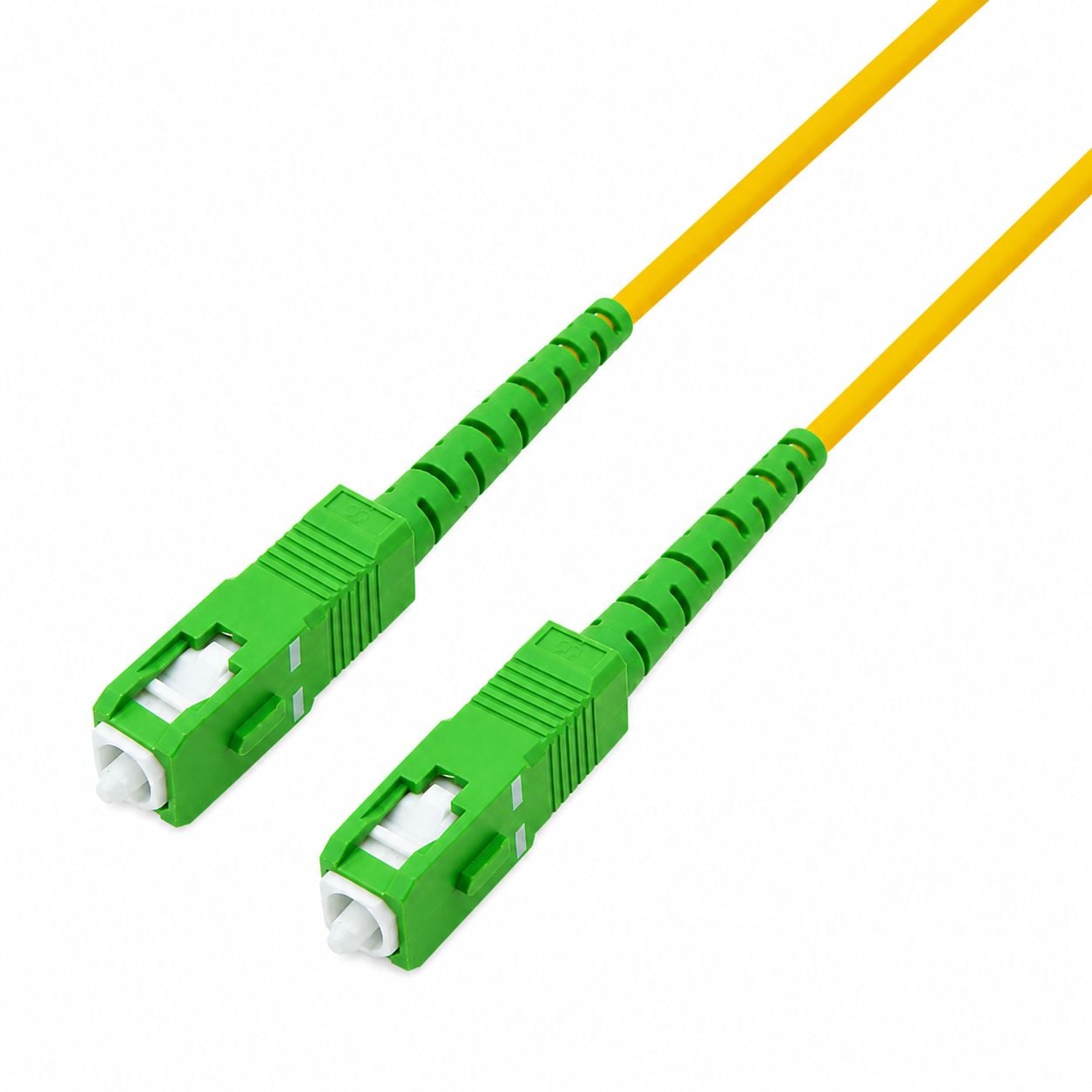 Cavo Fibra Ottica Monomodale OS2 SC/APC a SC/APC 9/125 G657.A2 1m - Immagine 1