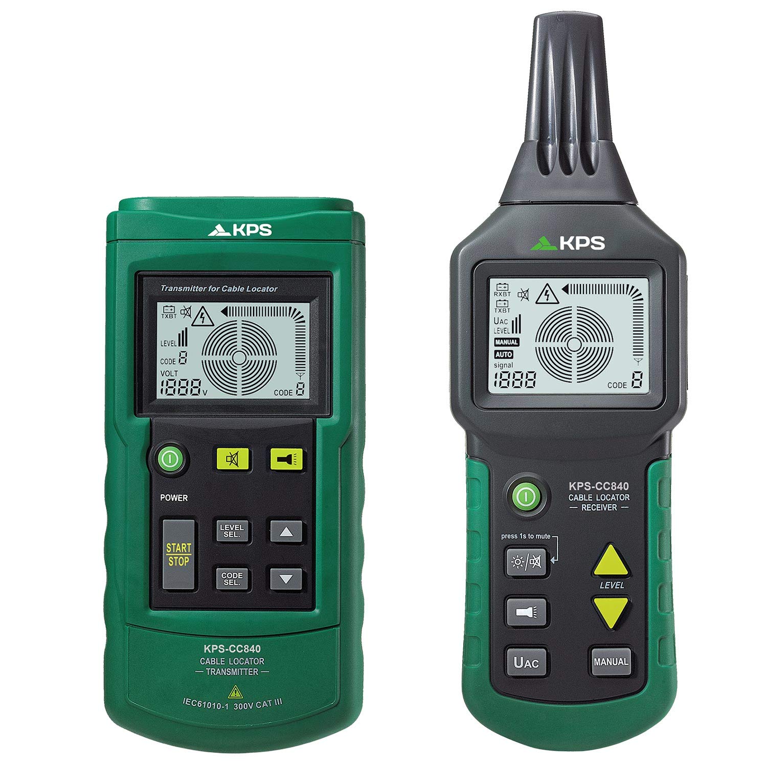 Tester di Cavi Avanzato 400V AC/DC 125kHz, KPS-CC840