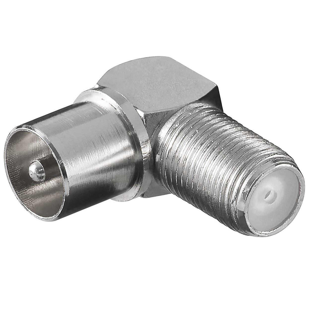 Adattatore Angolare Coassiale Femmina a Coax 90°