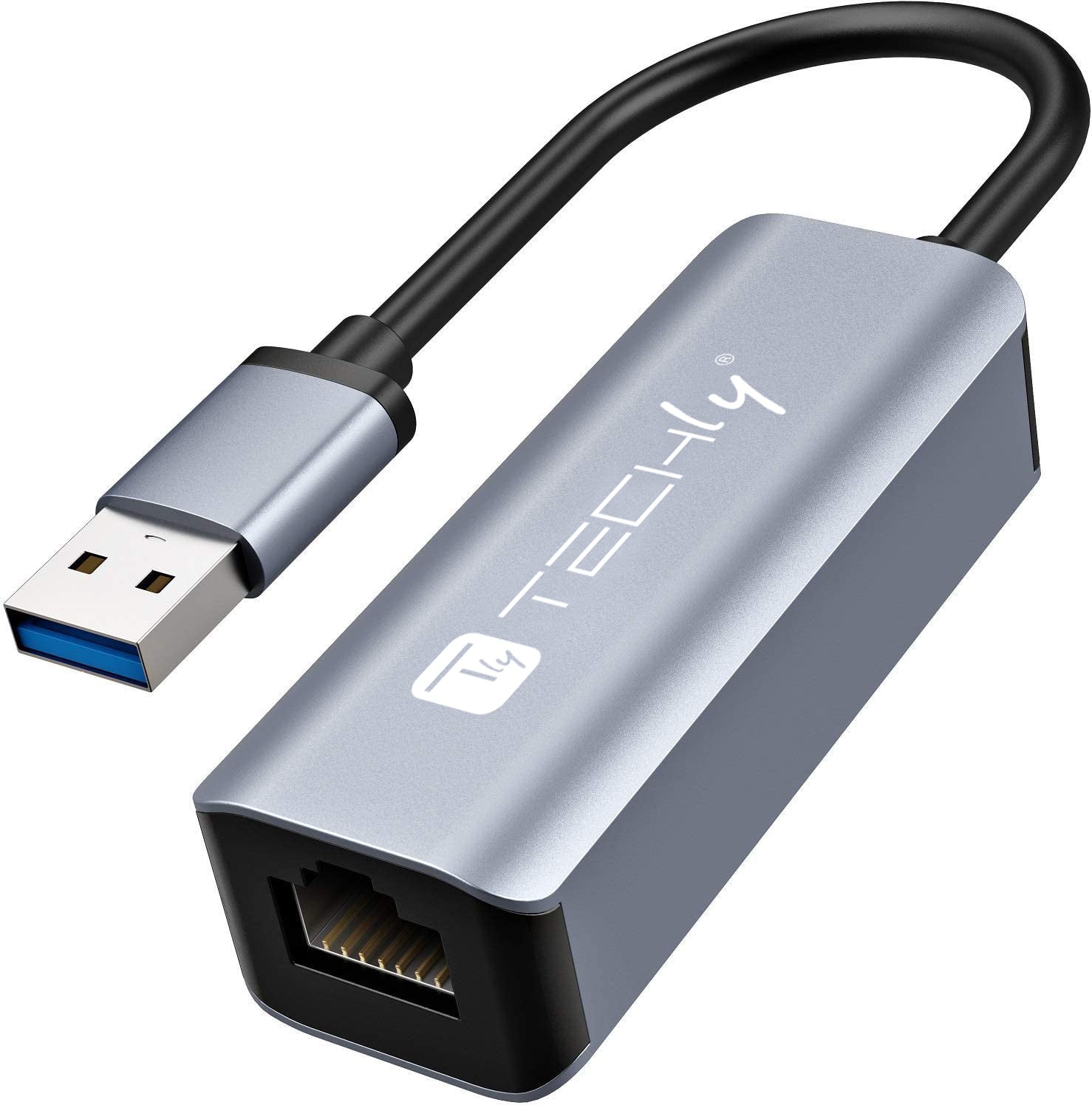 Adattatore Convertitore USB 3.2 tipo A a RJ45 Gigabit - Immagine 1