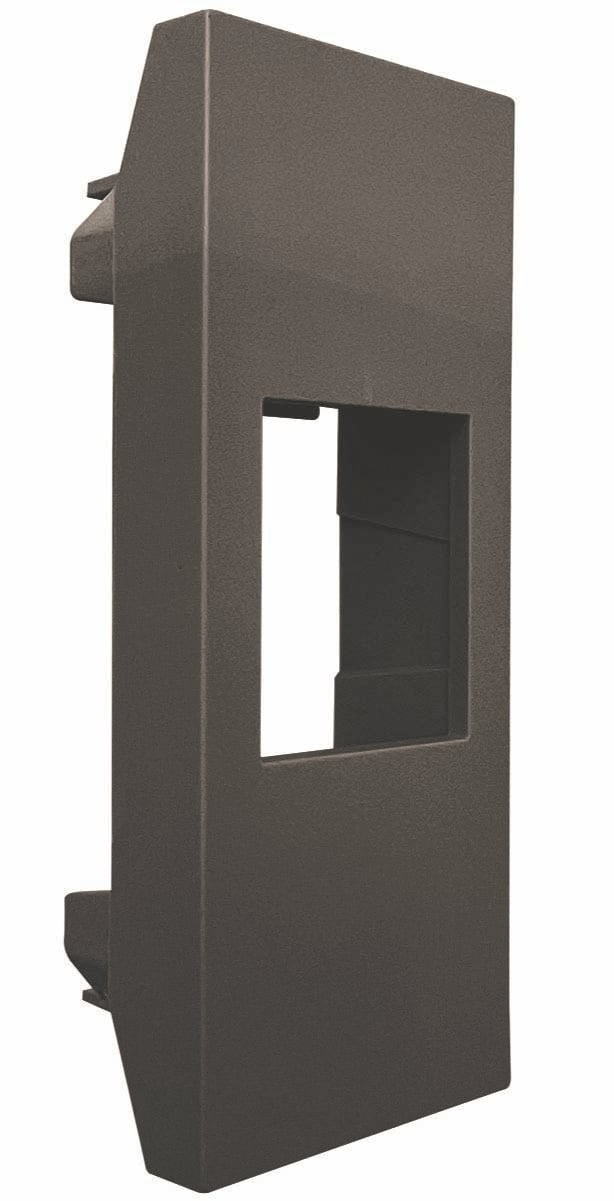 Adattatore Frutti RJ45 Compatibile Vimar Linea Nero - Immagine 1