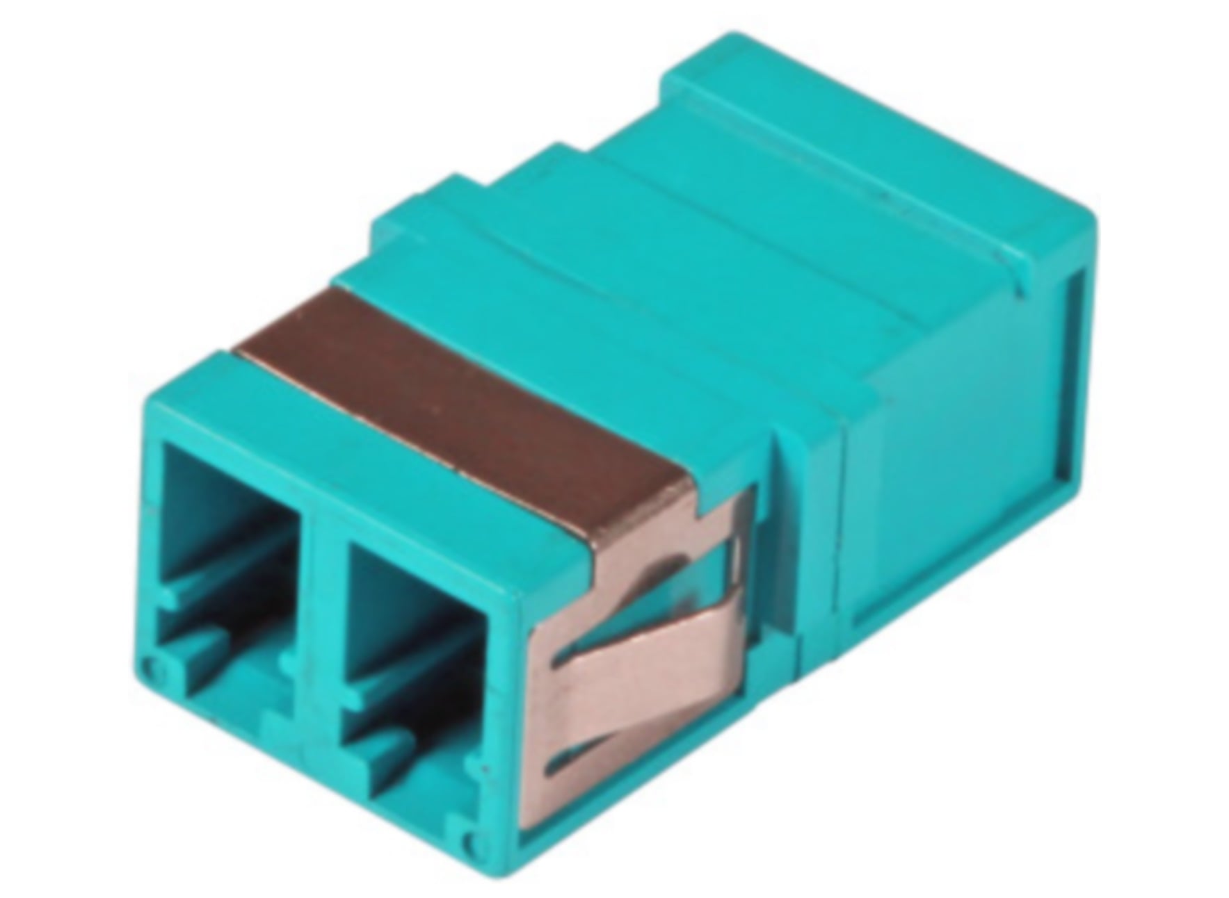 Adattatore a Bussola Keystone LC Duplex Multimodale Acqua OM3 - Immagine 1