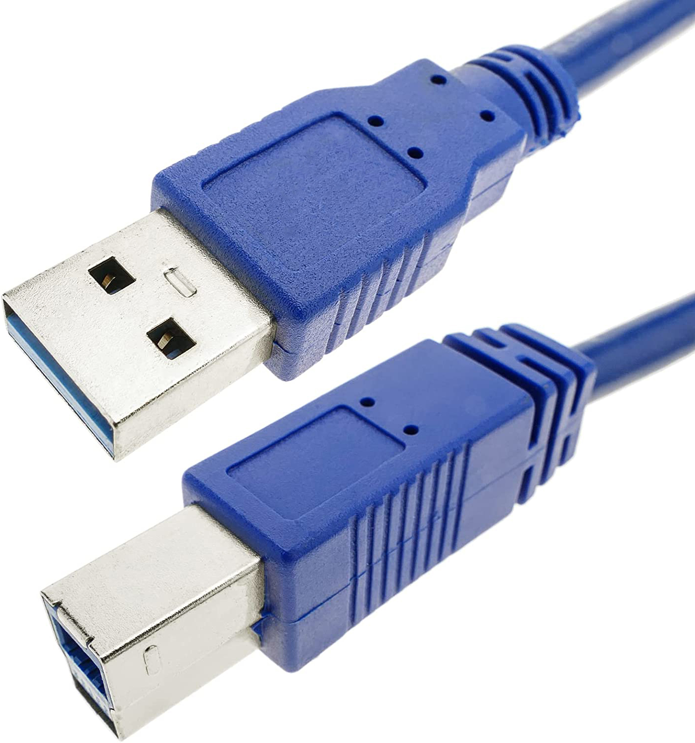 Cavo USB 3.2 Superspeed A maschio/B maschio 0,5 m blu - Immagine 1