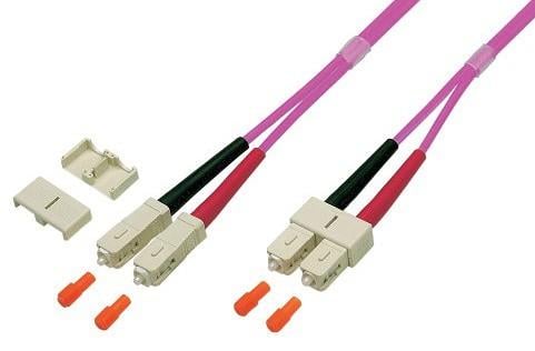 Cavo Fibra Ottica Multimodale OM4 SC/SC 50/125 5 - Immagine 1
