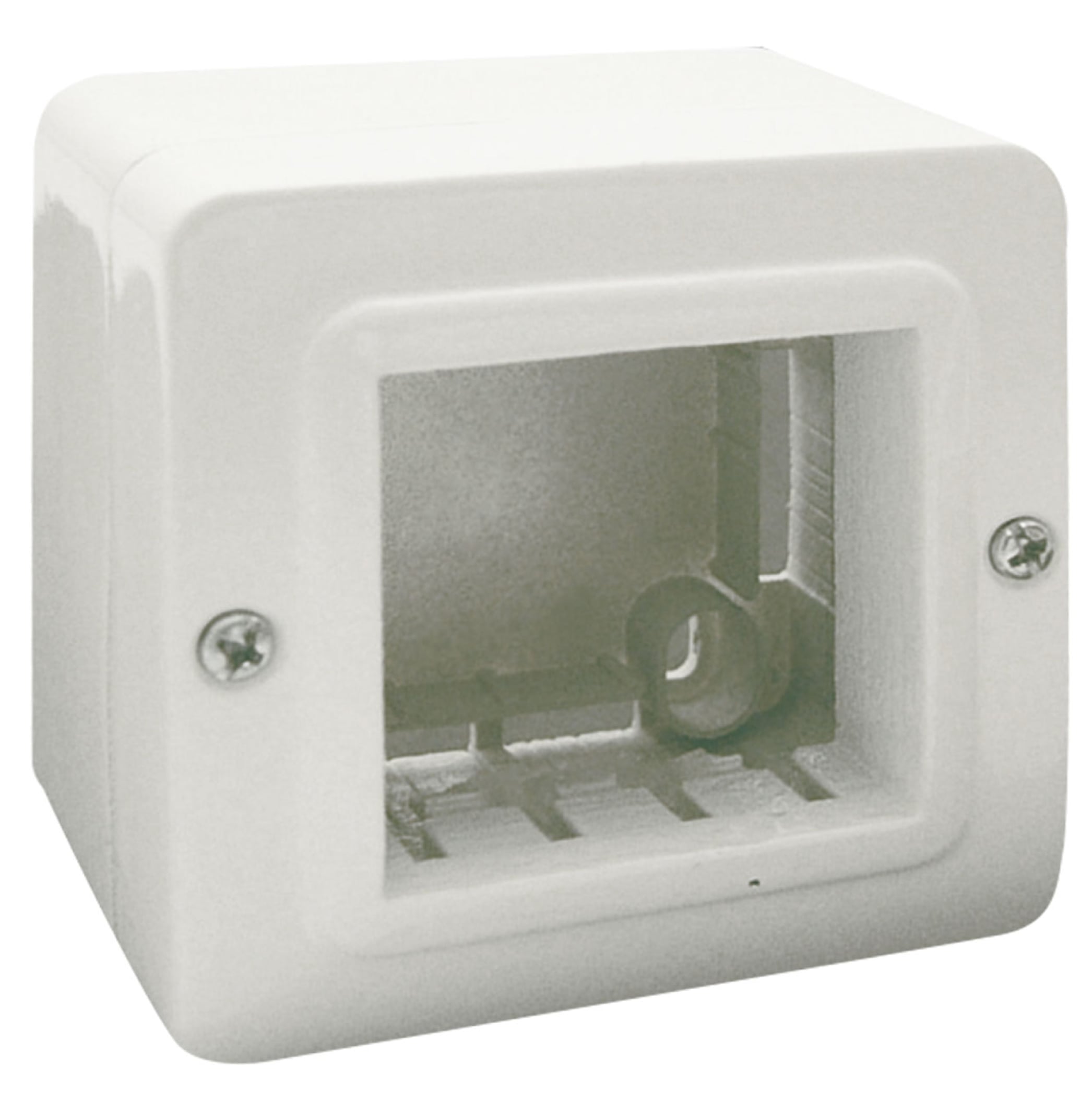 Contenitore Autoportante Minicanali IP40 S44 2 Moduli Bianco - Immagine 1