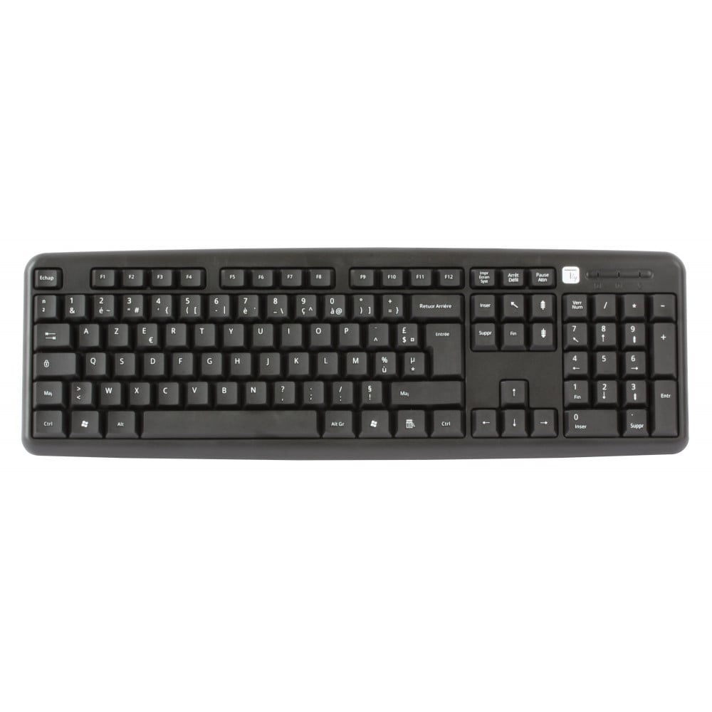 MINI TASTIERA WIRELESS 2,4GHz QWERTY TOUCHPAD PER TV XBOX PC