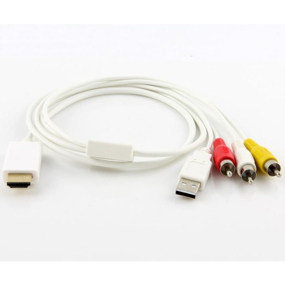 Adattatore da HDMI a Video Composito + USB - TECHLY - ICOC HDMI-RCAU-1
