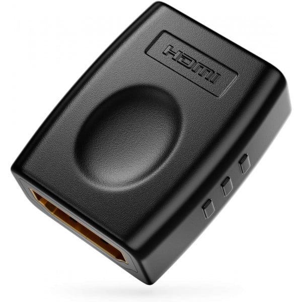 Adattatore Accoppiatore HDMI 2.1 Femmina-Femmina - Confezione Da 2, Supporta 8K@60Hz E 4K@120Hz, Connettori Placcati Oro, EARC, Per Home Theater E Gaming
