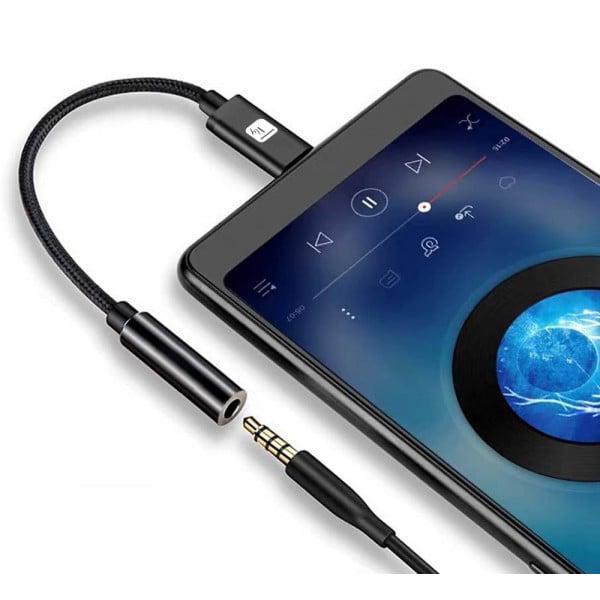 Mllepjdh Cavo adattatore da micro USB maschio a jack da 3,5 mm per cuffie e auricolari, cavo convertitore, ampia linea di applicazione