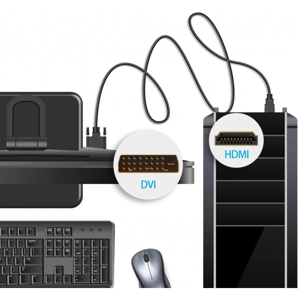 Cavo Video da HDMI™ a DVI-D M/M 10 m - Cavi HDMI - Cavi Multimedia - Cavi
