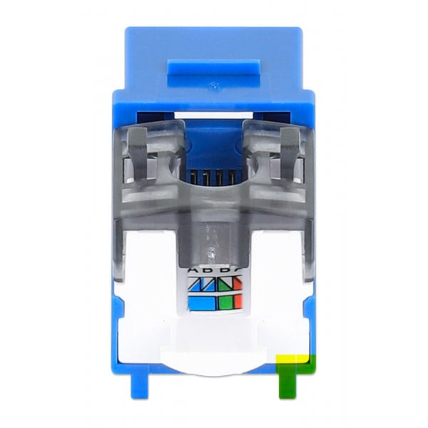 RJ45 Keystone Jack STP schermato Keystone RJ45 modulo spina presa Cat7 CAT6A CAT6 CAT5E in lega di zinco RJ45 connettore accoppiatore adattatore  7