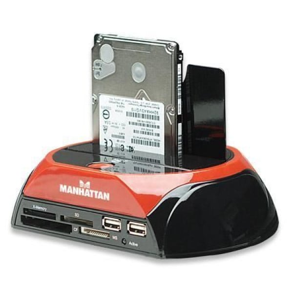 Docking Station Esterna Per Hard Disk USB 3.0 - Supporta HDD/SSD SATA 2.5 E 3.5 Fino A 16TB Con UASP, Plug & Play